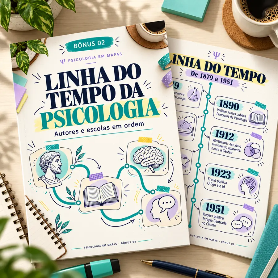 Bônus Linha do tempo da Psicologia